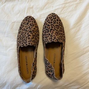 Lucky brand Leopard print flats
